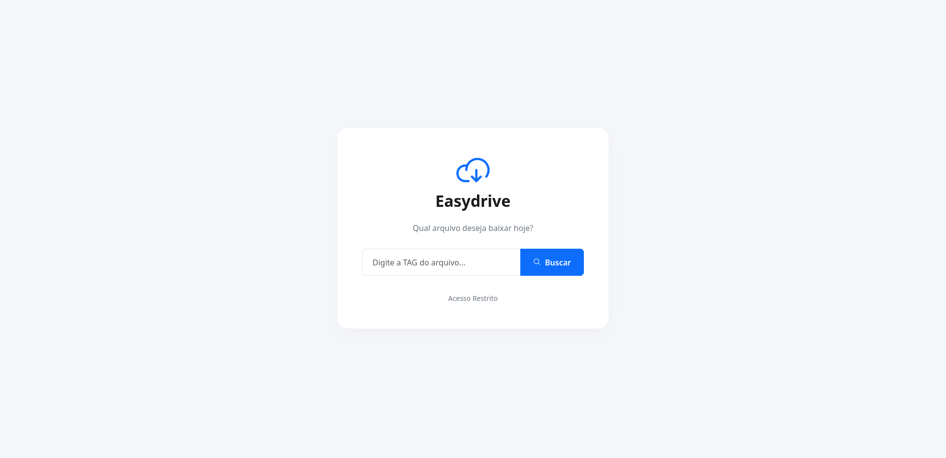 EasyDrive: Sistema em PHP para Transferência e Disponibilização de Arquivos - Imagem 2