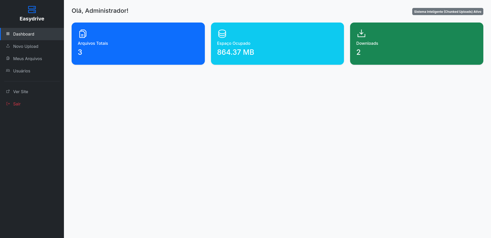EasyDrive: Sistema em PHP para Transferência e Disponibilização de Arquivos - Imagem 4