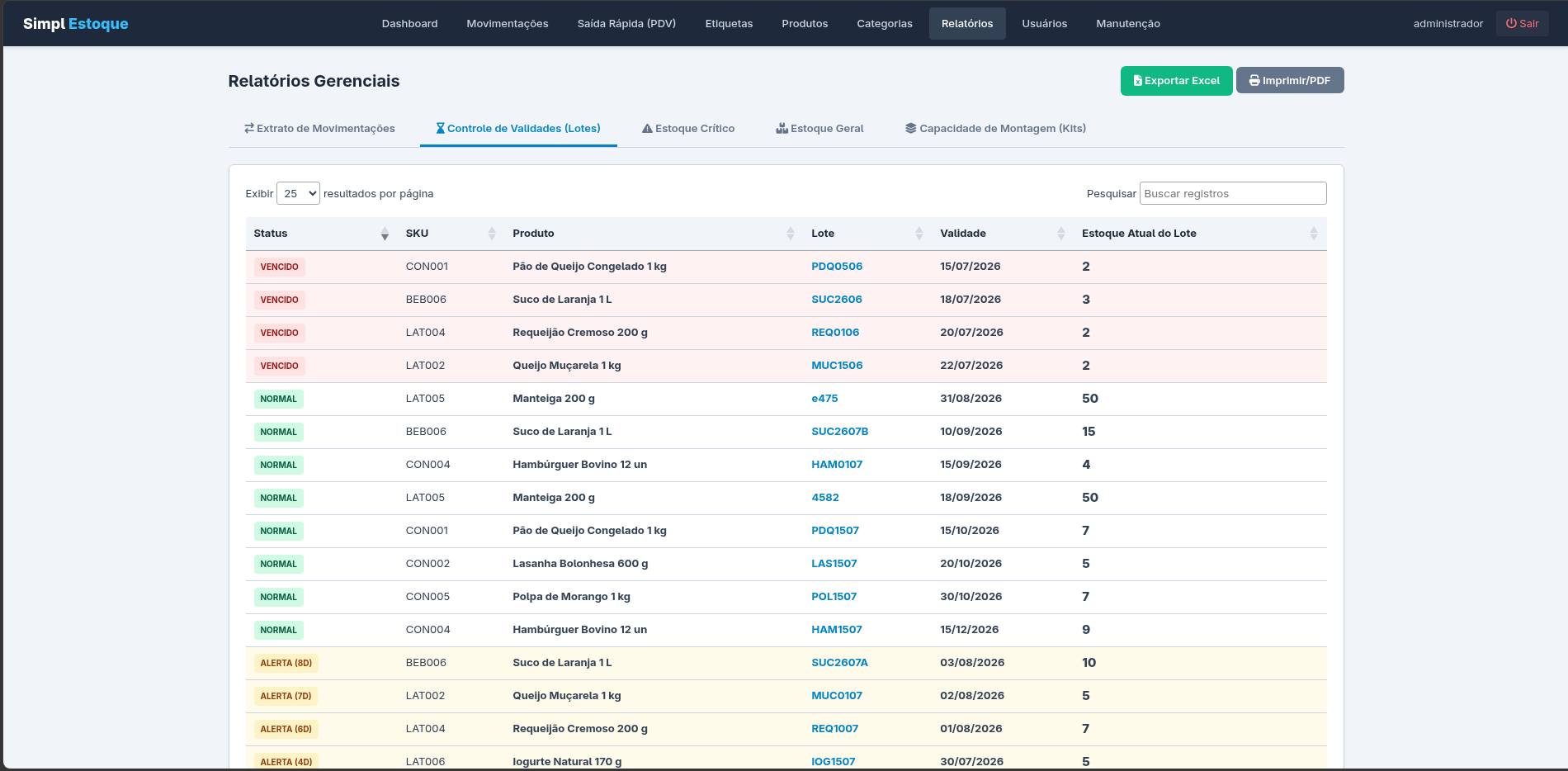SimplEstoque 4.5 — Sistema PHP de Controle de Estoque com Código-fonte - Imagem 9